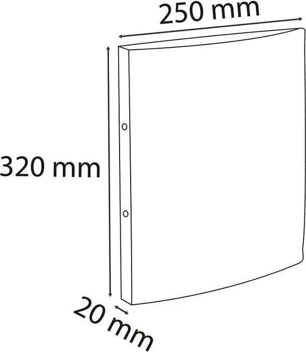 Exacompta Iderama Ringbuch 2-Ring, 20mm, A4, violett