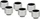 Thermal Grizzly DeltaMate Fitting HT16 16mm G1/4" Nickel, 6er-Pack (TG-DM-FIT-6202)