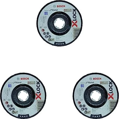 Bosch Professional X-LOCK Expert for Metal Schleifscheibe, 125x6x22.23mm, 1 Stück