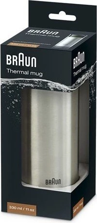 Braun BRSC001 Edelstahl Isolierbecher 330ml