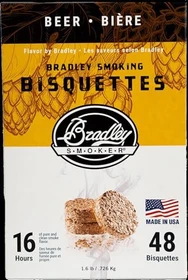 Bradley Smoker Ahorn Räucherbisquetten, 48 Stück