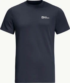 Jack Wolfskin Essential T-Shirt kurzarm schwarz (Herren)