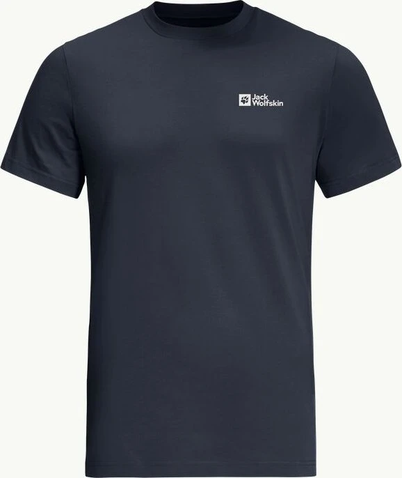 Jack Wolfskin Essential T-Shirt kurzarm schwarz (Herren)