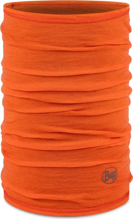 Buff Merino Lightweight Schlauchtuch solid poppy