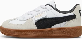 Puma Palermo Leather puma white/vapor gray/gum (Junior)
