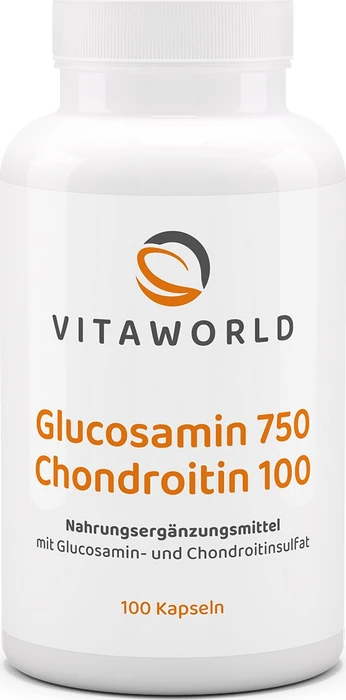 vitaworld Glucosamin 750 Chondroitin 100 Kapseln, 100 Stück