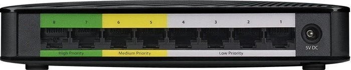 Zyxel GS-100 Desktop Gigabit Switch, 8x RJ-45