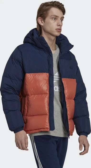 adidas Down Regen Hooded Puffer Jacke night indigo/magic earth (Herren)