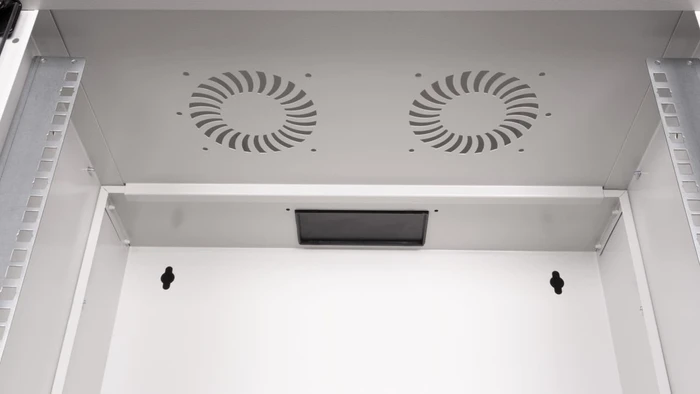 Equip Eco Mount 19" Wandgehäuse 9HE, Flatpack, Sicherheitsglastür, IP20, RAL 7035, 400mm tief