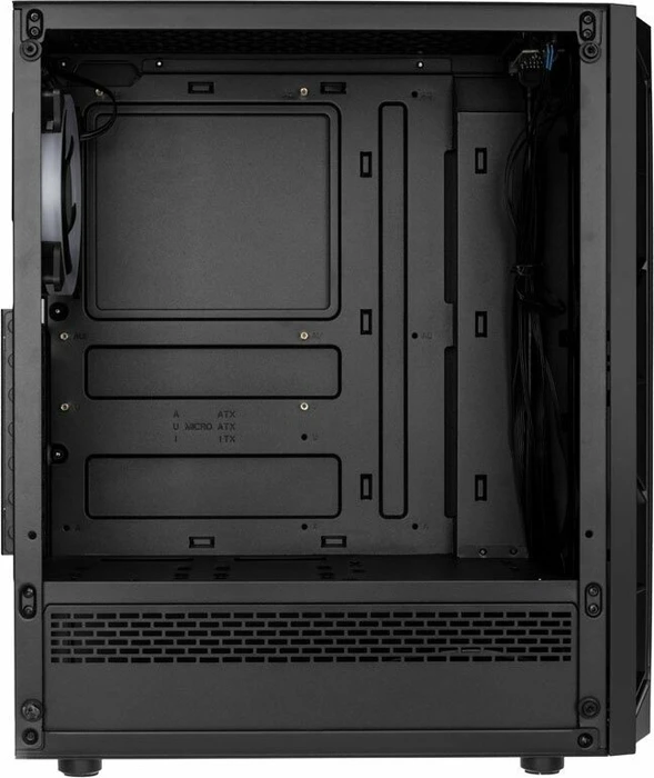 Kolink Inspire K7 ARGB, schwarz, Glasfenster
