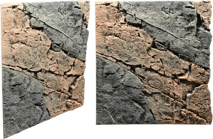 Back to Nature Slimline Rückwand 60B Basalt-Gneiss