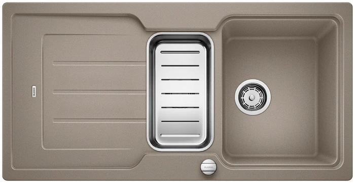 Blanco Classic Neo 6 S Einbau Becken reversibel mit Ablauffernbedienung tartufo