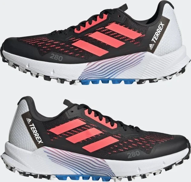 adidas Terrex Agravic Flow 2.0 core black/turbo/blue rush (Damen)