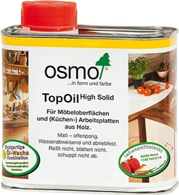 Osmo TopOil Hartwachs-Öl innen akazie matt (RAL3061), 500ml