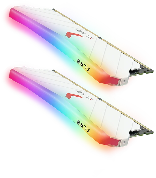 PNY XLR8 Gaming Epic-X RGB White Edition UDIMM 16GB Kit, DDR4-3600, CL18