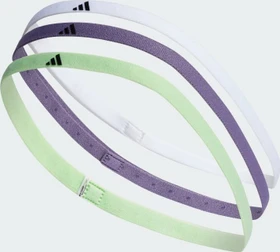 adidas 3er-Pack Haarband semi green spark/shadow violet/white