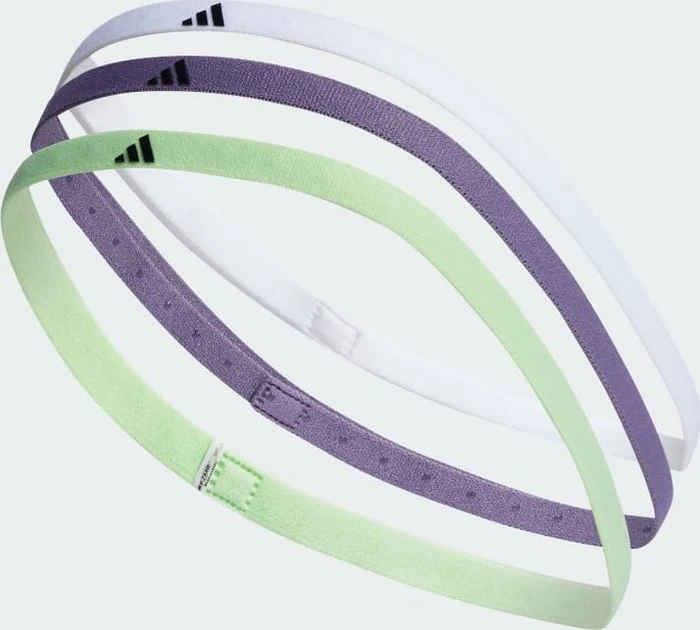 adidas 3er-Pack Haarband semi green spark/shadow violet/white