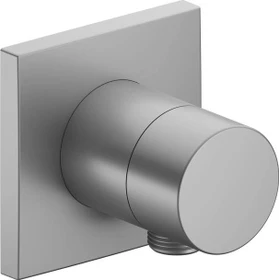 Keuco IXMO 59556 Pure 2-Wege Umstellventil mit Schlauchanschluss eckig aluminium-finish