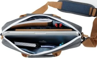 Hama Florenz Notebook Tasche 13.3" dunkelgrau/marineblau