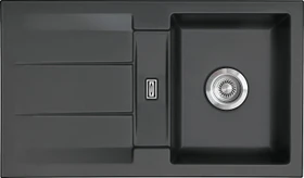 systemceram Genea 87 F Einbau Becken reversibel schiefer