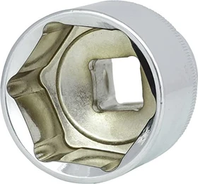 KS Tools CHROMEplus Außensechskant Steckschlüssel 1/2", 34x45mm