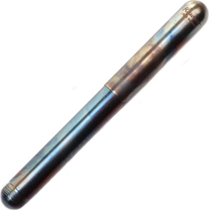 Kaweco Liliput fireblue, rechte Hand, fein