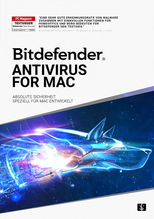 BitDefender Antivirus for Mac 2019, 1 User, 1 Jahr, ESD (deutsch) (MAC)