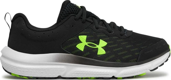 Under Armour Charged Assert 10 black/high vis yellow (Herren)