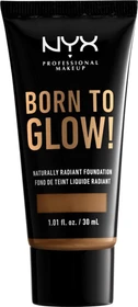 NYX Born To Glow Naturally Radiant Foundation sienna, 30ml