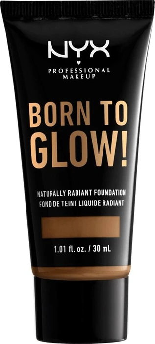 NYX Born To Glow Naturally Radiant Foundation sienna, 30ml