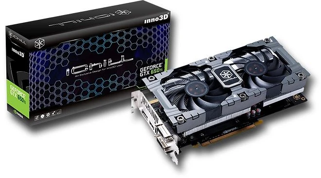 INNO3D GeForce GTX 650 Ti iCHILL HerculeZ 2000s, 1GB GDDR5, 2x DVI, Mini HDMI