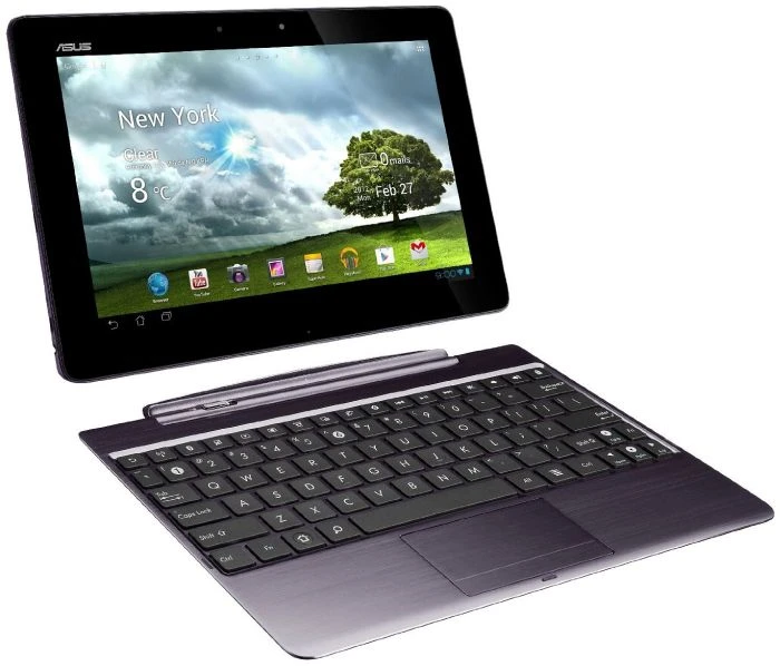 ASUS Eee Pad Transformer TF700T-1B130A, grau, 64GB, KeyboardDock