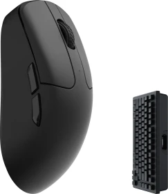 Keychron M2 4K Wireless Mouse schwarz, USB/Bluetooth