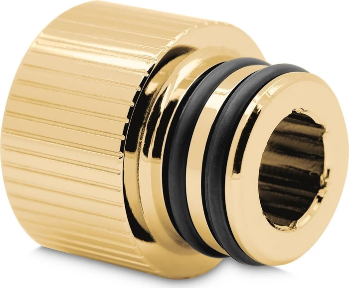 EK Water Blocks Quantum Line EK-Quantum Torque Push-In Adapter M 14, G1/4", gold