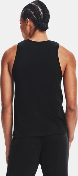 Under Armour Sportstyle Funktionsshirt ärmellos weiß/schwarz (Damen)