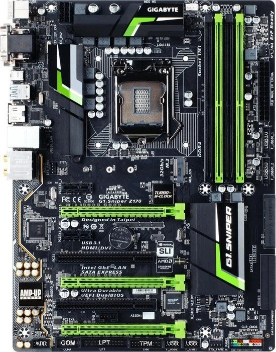 GIGABYTE G1.Sniper Z170 (Intel 1151)