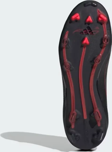 adidas F50 Elite FG core black/iron metallic/lucid red (Junior)