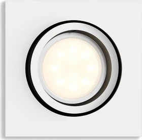Philips Hue White Ambiance Milliskin Einbauleuchte Erweiterung eckig weiß