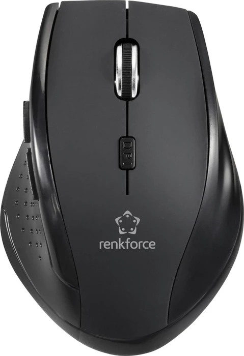 Renkforce RF-WM-210 Wireless Ergonomic Mouse schwarz, USB