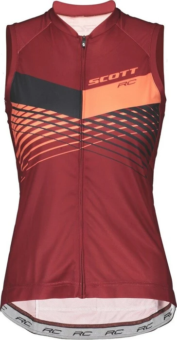 Scott RC Pro Trikot ärmellos merlot red/camellia pink (Damen)