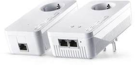 devolo dLAN 1200+ WiFi ac, Starter Kit, Powerline/WLAN-Access Point und Powerline-Adapter Set, 2er-Bundle