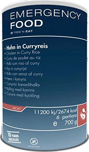 Trek'n Eat Huhn in Curryreis EL 2674kcal
