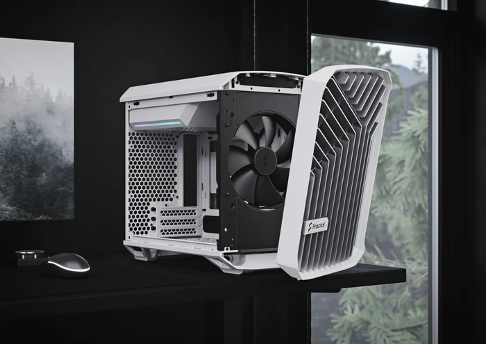 Fractal Design Torrent Nano Black RGB TG Light Tint, Glasfenster, Mini-ITX