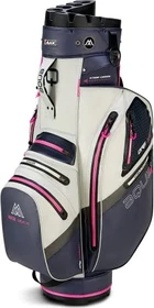 Big Max Aqua Silencio 4 Golftasche steel blue/off white/fuchsia