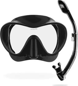 Cressi F1 Einglasmaske schwarz
