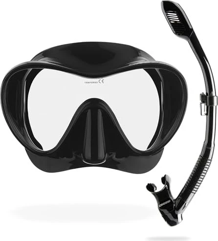 Cressi F1 Einglasmaske schwarz