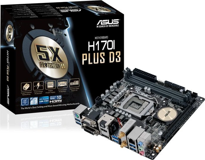 ASUS H170I-Plus D3 (Intel 1151)