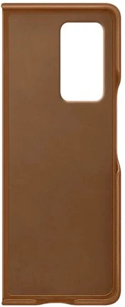 Samsung Leather Cover für Galaxy Z Fold 2 5G braun