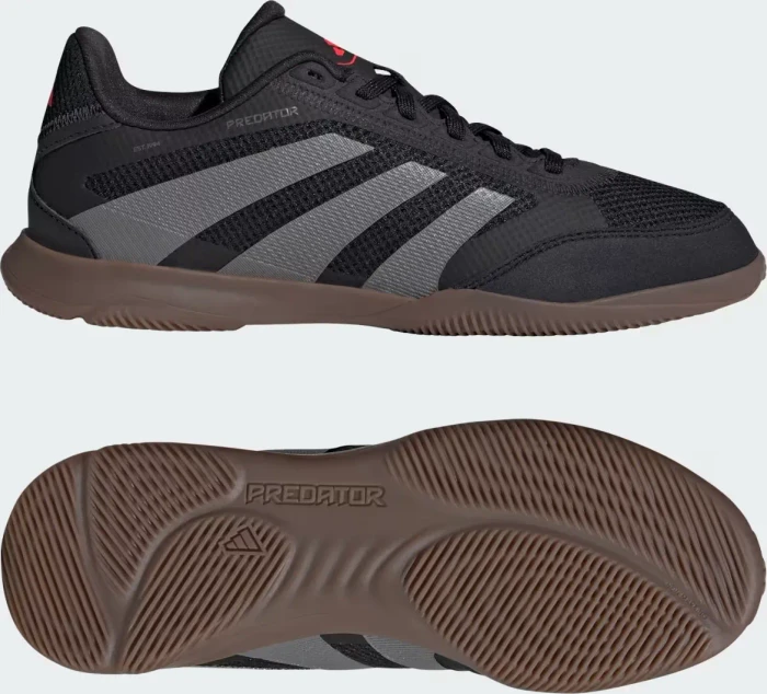 adidas Predator League IN core black/grey four/lucid red (Junior)