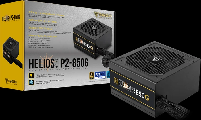 Gamdias Helios Gold P2-850G 850W, ATX 3.0